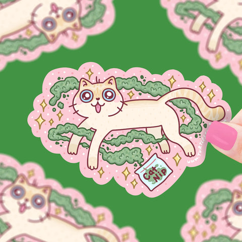 Catnip Kitty Sticker