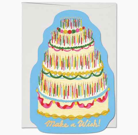 Make A Wish Birthday Greeting Card