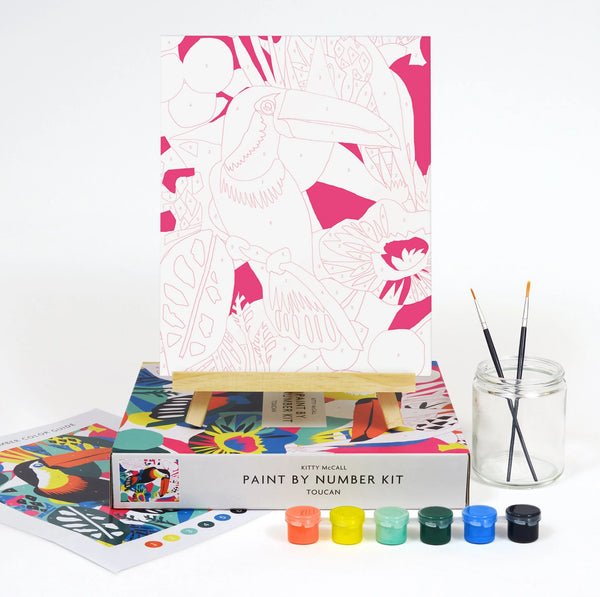 Toucan Paint By Number Kit