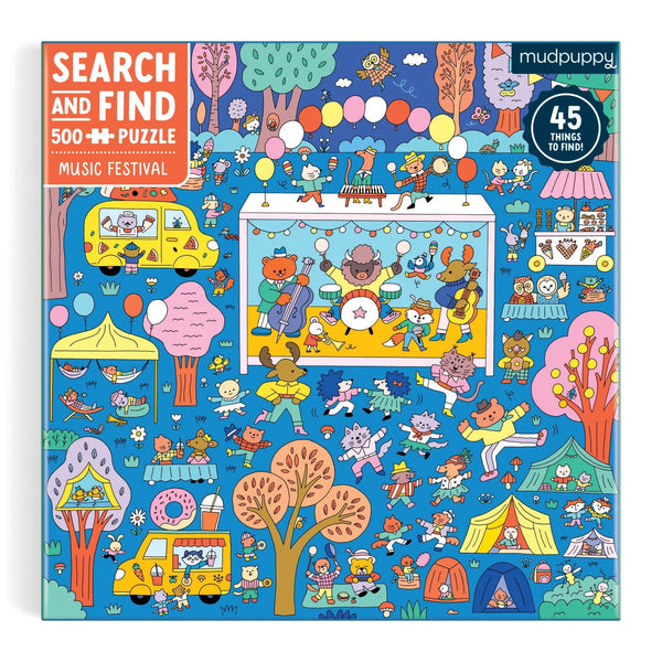 Music Festival Search & Find Puzzle