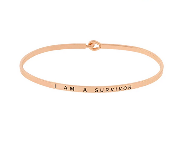 I Am A Survivor Bracelet