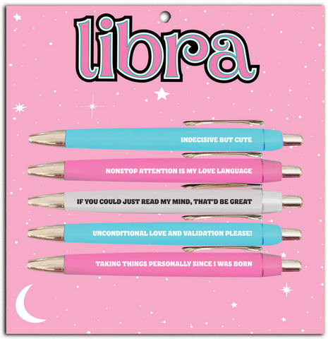 Zodiac Libra Pen Set