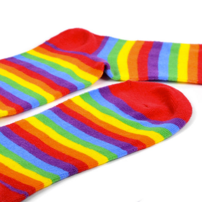 Rainbow Stripe Socks - Milk Shop Ottawa - Fashion Accessories