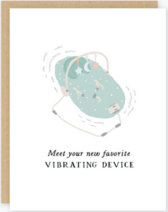 Vibrating Device Greeting Card