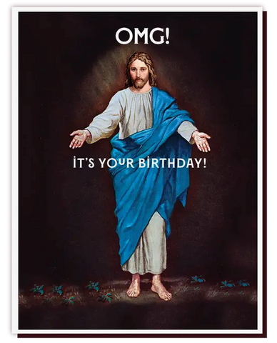 Jesus Bday Greeting Card