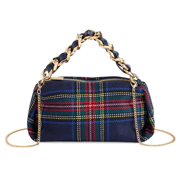 Scottie Top Handle Bag in Navy