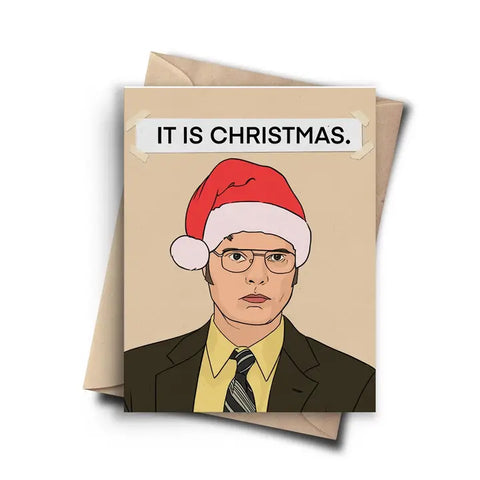Dwight Christmas Greeting Card
