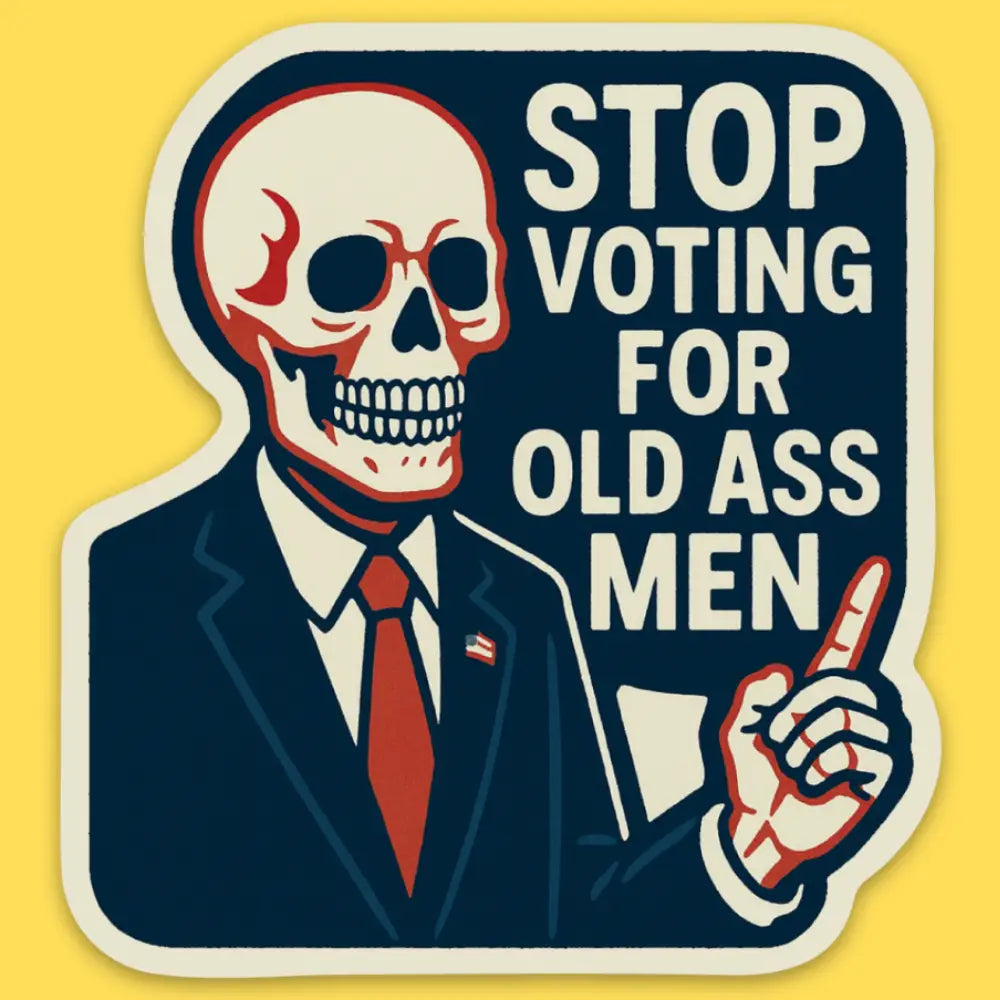 Stop Voting For Sticker