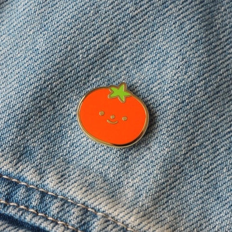 Tomato Enamel Pin