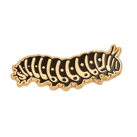 Swallowtail Caterpillar Enamel Pin