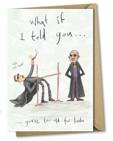 Matrix Limbo Greeting Card
