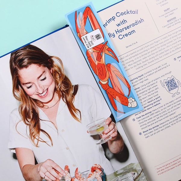 Crab Legs Bookmark