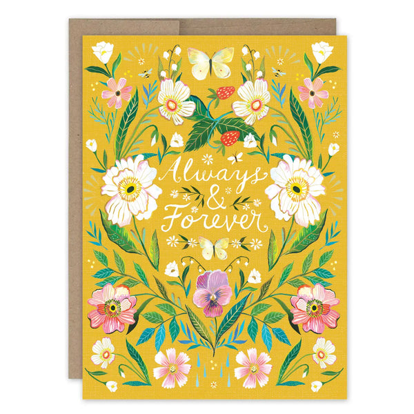 Always & Forever Greeting Card