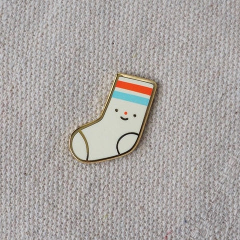 Sock Enamel Pin