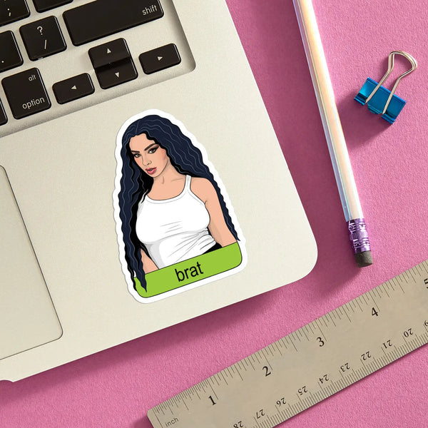 BRAT Charli XCX Sticker