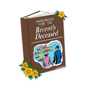 Beetlejuice Handbook Sticker