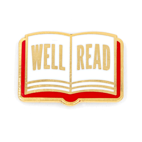 Well Read Enamel Pin