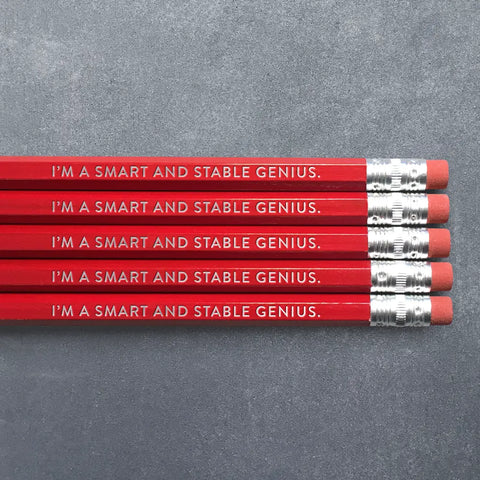 Smart and Stable Genius Pencil