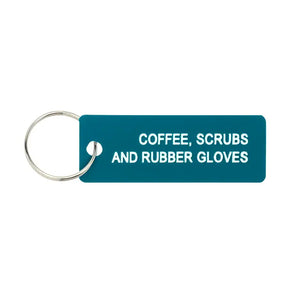 Coffee Scrubs Keychain