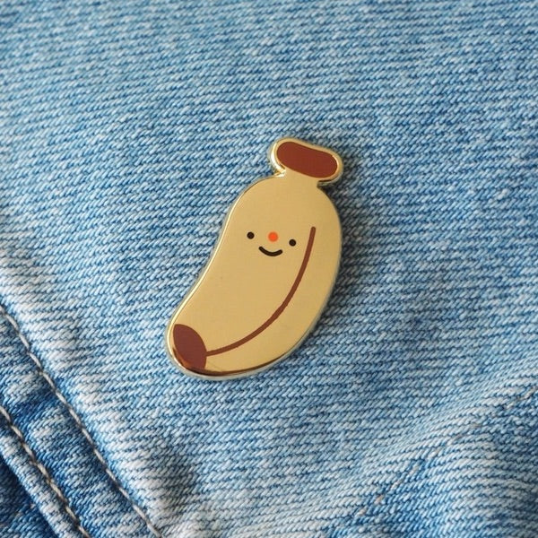 Banana Enamel Pin