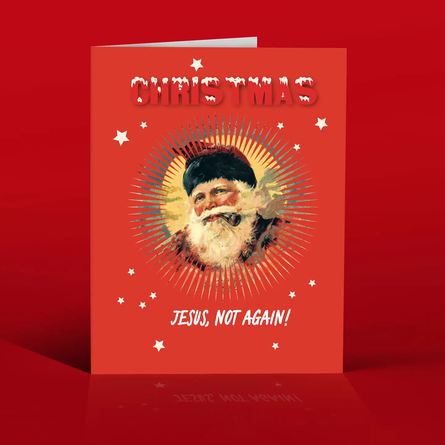 Jesus Not Again Greeting Card