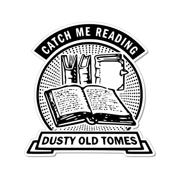 Dusty Old Tomes Sticker