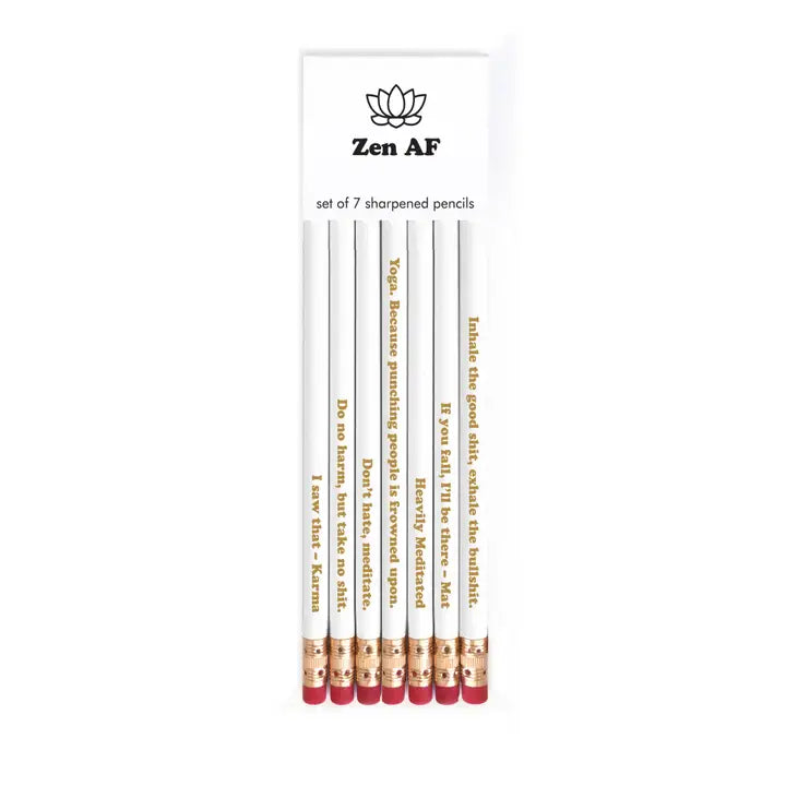 Zen AF Pencil Set