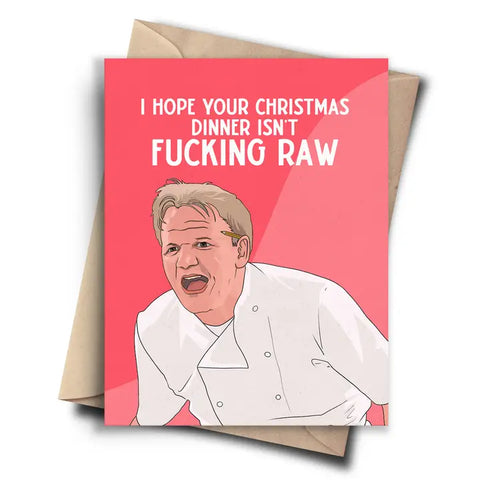 Gordon Ramsay Christmas Greeting Card