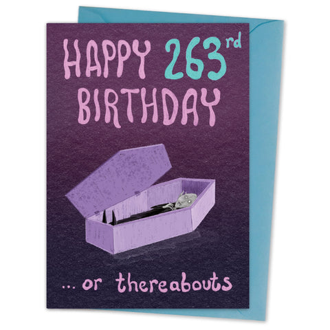 Happy 263rd Birthday Greeting Card