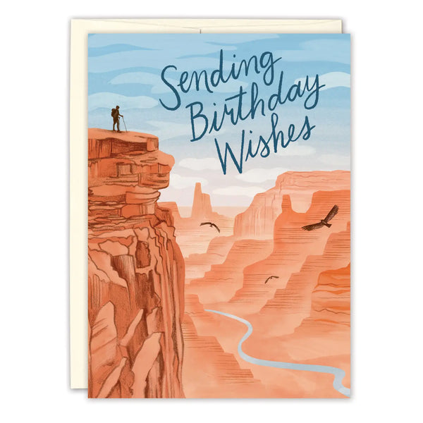 Canyon Birthday Greeting Card