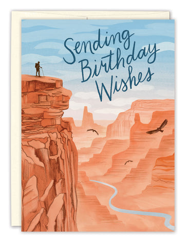 Canyon Birthday Greeting Card