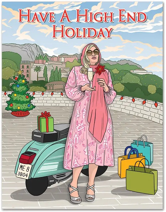 Jennifer Coolidge Holiday Greeting Card