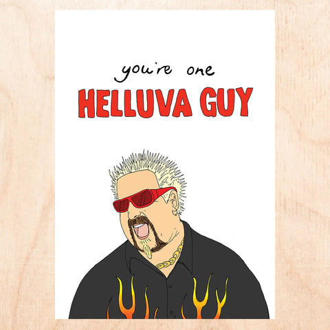 Helluva Guy Greeting Card
