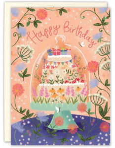 Cake Stand Greeting Card