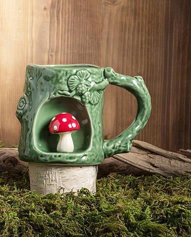 Mushroom in Tree Mug