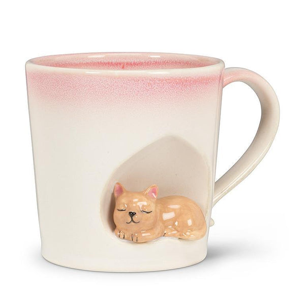 Ombre Mug with Cat