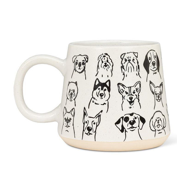 Oversized Mug with Dogs