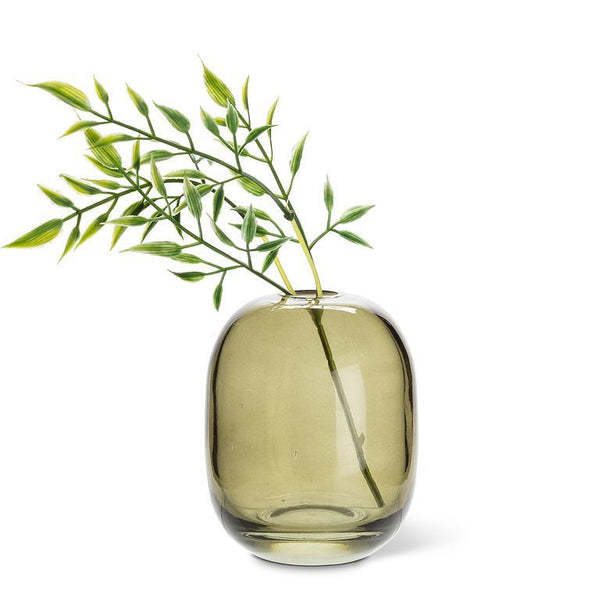 Medium Barrel Bud Vase Moss