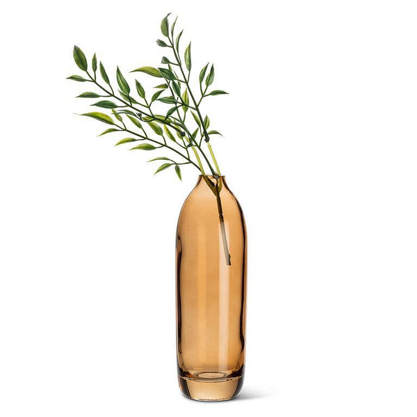 Tall Bud Vase Amber