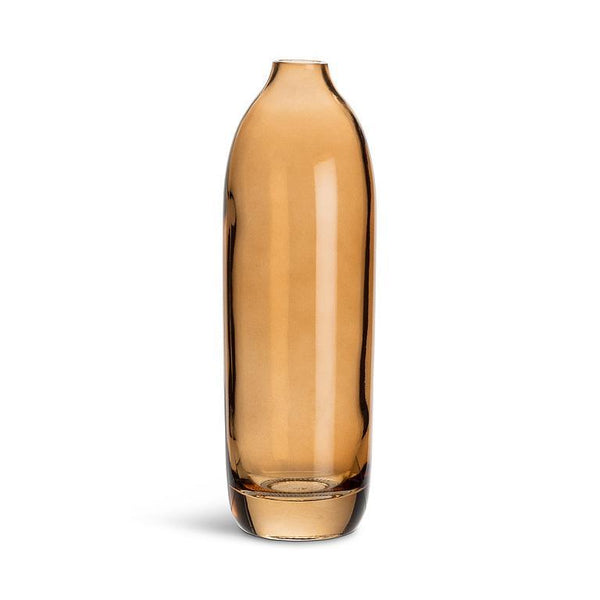 Tall Bud Vase Amber