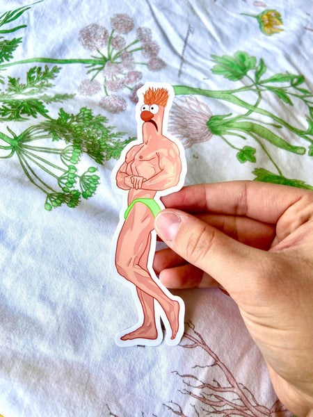 Buff Beaker Stickers