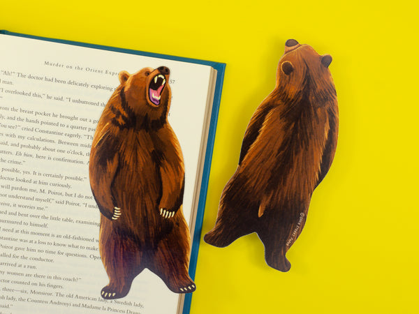 Grizzly Bear Bookmark