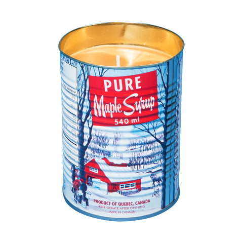 Retro Tin Maple Candle - Cotton Wick