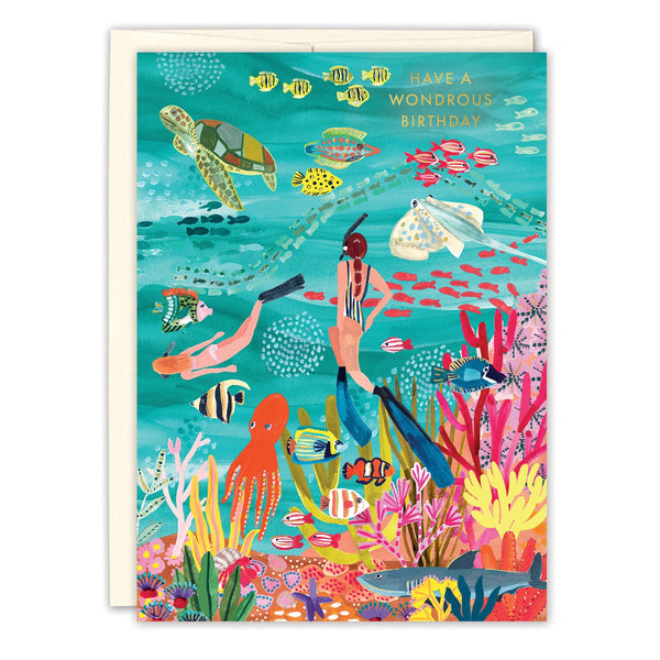 Under the Sea Birthday Greeting Card
