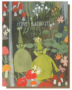 Gnomies Greeting Card