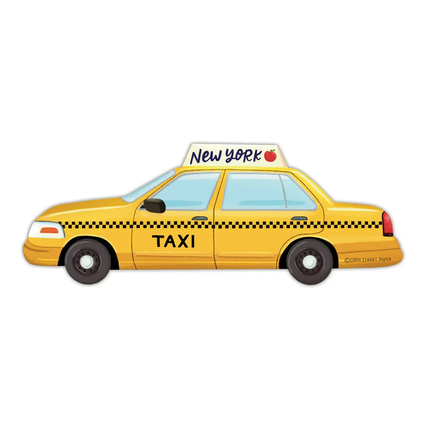 New York Taxi Bookmark