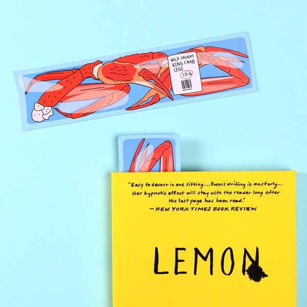 Crab Legs Bookmark