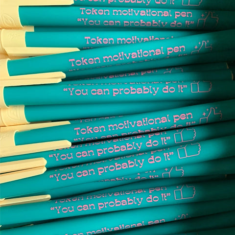 Token Motivational Pen