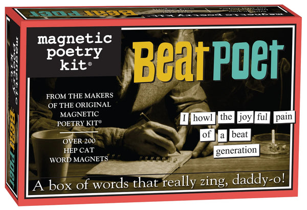 Beat Poet Magnetic Poetry