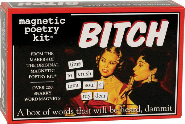 Bitch Magnetic Poetry